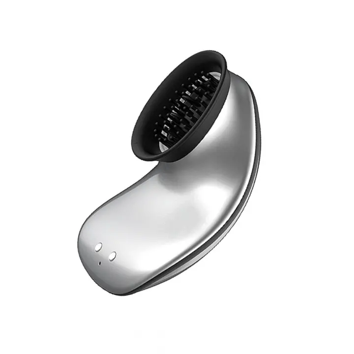 Belover Succionador Clítoris Manos Libres - Vibrador Recargable USB Plata 10 Velocidades - 1