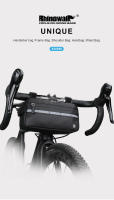 Bolsa De Manillar Para Bicicleta Rhinowalk 3L Gran Capacidad Impermeable Multifuncional Para Almacenamiento Ciclismo - details 0