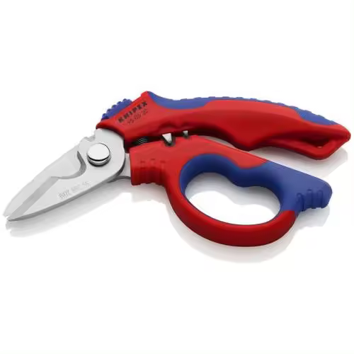 Tijera electricista KNIPLEX acodada con crimpado 95 05 20SB - 1