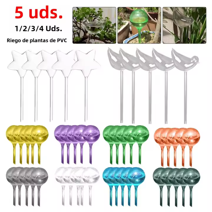 Bolas De Plástico PVC Para Riego Automático De Plantas Jardín Dispositivo De Riego Por Drip Irrigación Self Watering Drip Para Macetas - 1