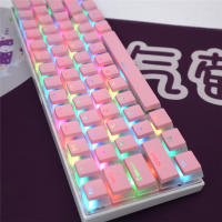 104 Teclas Pudding Tema OEM Perfil ABS PBT Doble Choque Teclas Para Teclado Mecánico De Switch MX RGB Retroiluminado Teclas - details 31