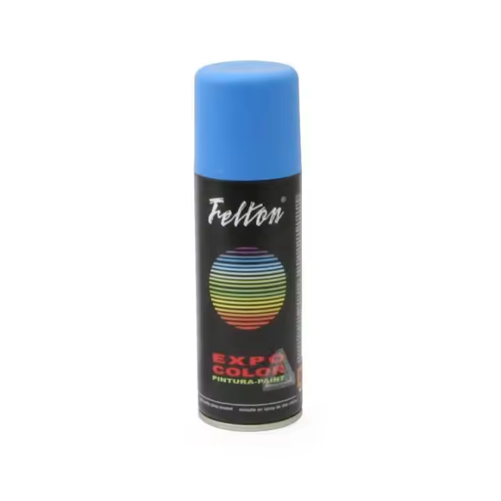 Spray pintura azul fluor 200ml - 1