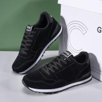 Zapatos De Correr Para Hombre Nuevo En Cuero Ligeros Y Cálidos Para Invierno Zapatillas Unisex Deportivas Con Cordones Suaves Y Antideslizantes Talla 37-47 - details 5