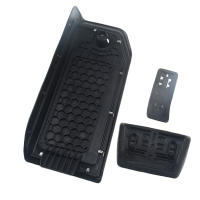 Placa De Estilo Para Pedal De Freno Y Acelerador Para Volkswagen VW TOUAREG 2019 2020 Adhesivo Antideslizante De Acero Inoxidable - details 6