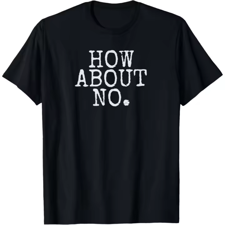 Camiseta de Manga Corta, 100% Algodón, Ropa Unisex para Hombres y Mujeres en 5 Tallas, Camiseta Negra ESTAMPADA, Cuello redondo. - 1