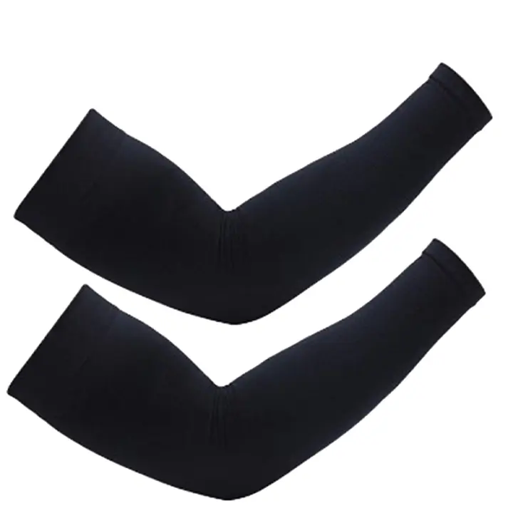 Pareja De Protección Solar Para Brazos Unisex Mallas De Protección UV Deporte Cubierta De Mano Poliéster Para Hombres Y Mujeres - 1