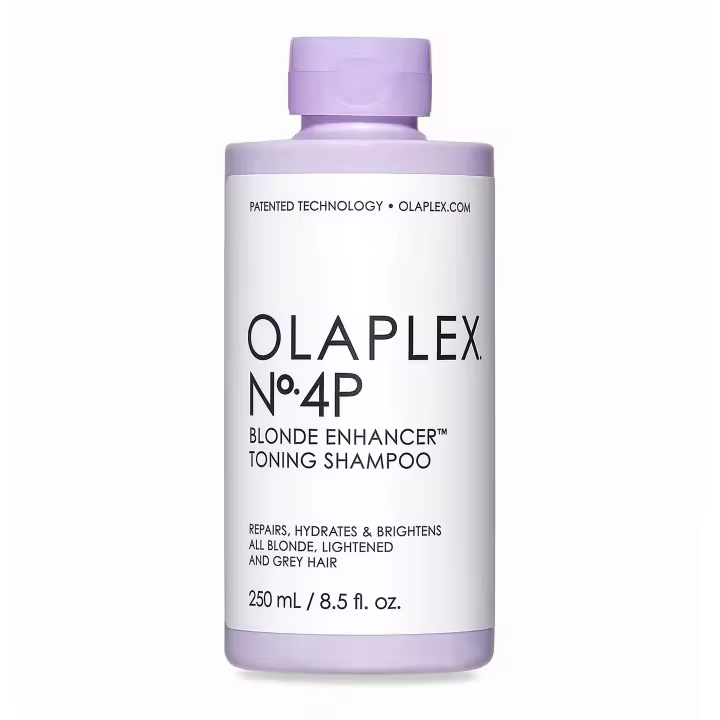 Olaplex Nº 4P Blonde Enhancer Toning Champu250 Ml  Neutraliza los indeseados tonos anaranjados y amarillentos. - 1