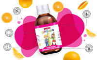 NEO PEQUES | Jarabe Infantil para un Crecimiento Fuerte y Sano | 150 ml | A Base de Vitaminas, Minerales y Extractos de Plantas Naturales | Sabor Naranja - details 3