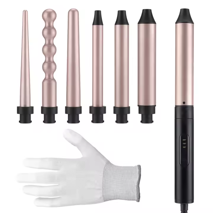 Plancha de Cabello 6 en 1 con Cuidado Automático de Temperatura - Calentamiento Rápido de 30s para Mujeres - Estilizador de Cabello - 1