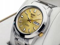 Seiko Watches Reloj Automático Unisex Seiko 5 SNKK13K1 37mm 30m WR Correa de Acero - details 2