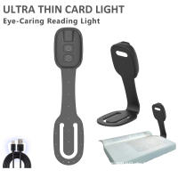 Nueva lámpara de lectura con clip para libro, luz de noche, lámpara de mesa con clip portátil, protección para los ojos, mini luz LED con forma de tarjeta, regalo creativo - details 7