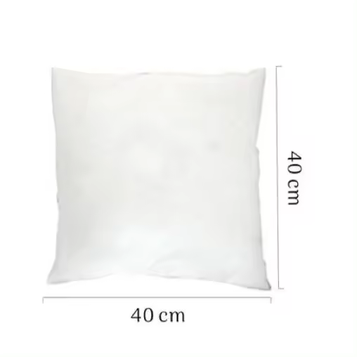 【Múltiples tamaños disponibles】Relleno de cojín blanco grueso, núcleo de almohadilla decorativa cuadrada y rectangular, almohadón para sofá, cojín grande para cabecero de cama, cojín para ventana o tatami, soporte lumbar para oficina - 1