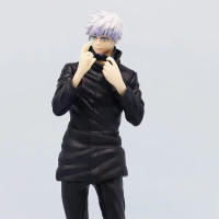 Figura De Acción Anime Jujutsu Kaisen Satoru Gojo 16CM Con Cabezas Interchangeables Modelo PVC Regalo Para Colección Itadori Yuji - details 4