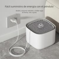 Fuente de Agua con filtro de recirculación automática para Gatos, Bebida Eléctrico Silencioso with USB, Gran capacidad, 3L - details 3