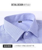 Camisa Larga Para Hombre Verano Invierno Primavera Otoño Casual Negocios Social Fácil De Atender Transpirable Verde Rayado - details 14