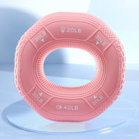 Anillo De Silicona Para Ejercicio De Mano Y Muñeca Entrenador De Gripa Resistencia Para Alivio Del Estrés Tamaño 80x78x22.5mm Unisex - details 3