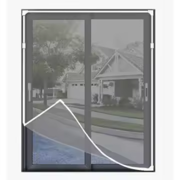 Mosquitera magnética para ventanas con malla de fibra de vidrio ignífuga, marco magnético regulable hasta 100x120 cm y 150x180 cm, ahuyenta insectos, moscas, mosquitos y mantiene el aire limpio - 1