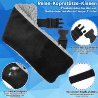 Almohada de viaje alternativa para cabezas de viaje, correas para la cabeza de avión y banda de soporte para la cabeza del coche, Soporte súper cómodo para Cabezas y Cuello para Aviones y Coches - details 4