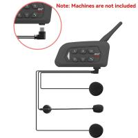 EJEAS V6 Pro+ V4 plus Accesorios Para Casco De Motocicleta Intercomunicador Microfono Altavoz Auricular Base Adhesiva Clip De Montaje - details 4