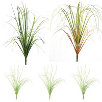 5Pcs Decoración De Jardín Artificial De Cebolla Verde Falso Para Bodas DIY Decoración De Hogar Ornamento De Maceta Estilo De Planta De Grama - details 0