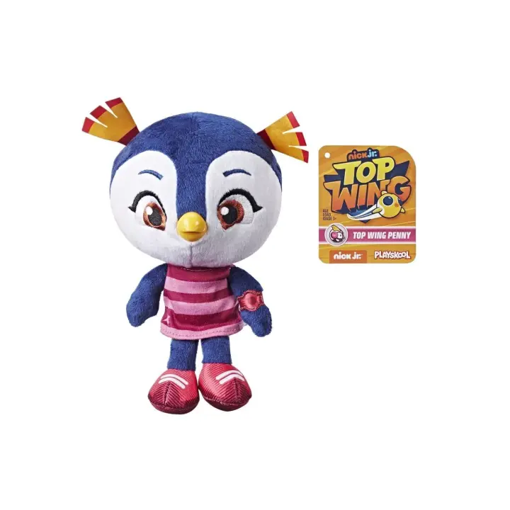 HASBRO - Nick Jr - Top Wing - Peluche Penny Top Wing de Hasbro - Regalo perfecto para cualquier niño o niña - Top Wing son un gran compañero para cualquier momento - Recomendado para mayores de 3 años - 1