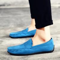 Zapatos Casuales Para Hombre De Cuero De Alta Calidad Mocasines Con Cordones Tamaño 38-47 Diez Colores Slip-on Zapatos De Conducción Moda Transpirables Y Massajeados - details 17