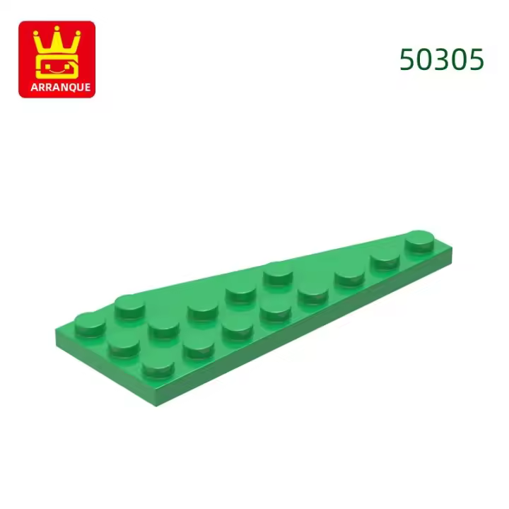 Wange 40Pcs/lot Bloques De Construcción Wedge Plate Izquierda 50305 8x3 Accesorios Clásicos Compatibles Con Bloques Juguetes Regalo Para Niños Caja - 1