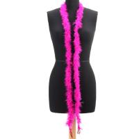 2M Boa De Plumas Para Árbol De Navidad Decoración De Fiesta De Boda Traje De Noche Adorno De Tela Con Cinta Artículos De Ropa Para Mujeres Material De Poliéster - details 6