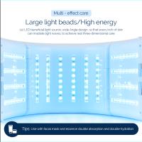 Máquina De Luz LED Para Cuidado De La Piel Con 112 Granos De Luz 7 Colores Máscara Facial Hogar SPA De Alta Energía Para Cuerpo Y Cuello - details 1