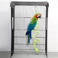 Juguete Para Pájaros 1PC Torre De Juego Con Campana Y Cordón De Algodón Para Periquitos Juguetes De Subida Y Aparición Para Pájaros Accesorios De Pájaros - details 3