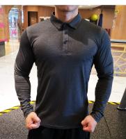 Camiseta De Compresión Para Hombre Manga Larga Ropa Deportiva Para Gimnasio Correr Fitness Senderismo Antirrash Sudadera Talla Grande - details 11