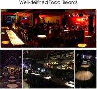 Surface Montada Foco Ajustable de Longitud Focal Led Spotlight Bar Restaurante Ktv Lámpara de Proyección Zoom Luz de Techo de Aluminio Negro Led de Montaje Superficial - details 3
