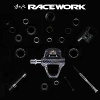 RACEWORK Pedal De Bicicleta De Carretera Ultra-Ligero De Fibra De Carbono Con Bloqueo Automático Y Rodamientos De Aluminio SPD R550 - details 6