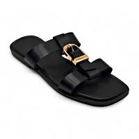 Calzados soraia, Sandalias Planas de Mujer con Punta Cuadrada, Diseño Elegante con Hebilla Decorativa, Estilo Minimalista y Sofisticado, Calzado Abierto para Verano, Ideal para Eventos, Paseos o Uso Diario Playa Metal Lazo Playa - details 10