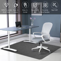 Alfombra De Silla De Computadora Antideslizante Autoadhesiva Protectora Para Escritorio Y Juego Resistente Al Desgaste Matriz De Bambú - details 2