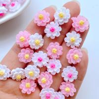 60Pcs Flores Pequeñas Y Lindas De 12mm Resina Plana Para Scrapbooking Joyería DIY Y Decoración Accesorios De Manualidades - details 1