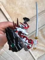 Figura De Acción Sengoku Astray Rojo Marco Modelo De Artesanía Conjunto Para Niños Y Coleccionistas Con Movilidad Articular Regalo De Cumpleaños - details 9