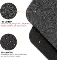 Foreign resistant to Calor para freidora de Aire, 2 piezas de Cocina protector de Calor con función de deslizamiento de eléctricos para freidora de Aire, Cafetera, microonda - details 1