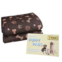 2pcs Almohadillas De Orina Para Perros Grandes Rosa Rink Lavables Reutilizables Para Entrenamiento De Perros Y Juego - details 1
