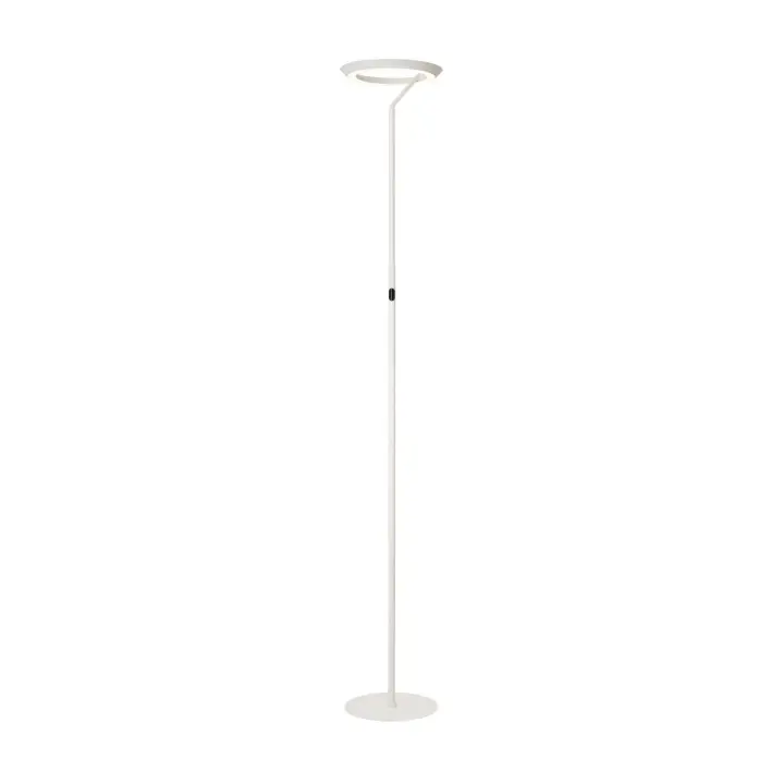 Lucide CELESTE - Lámpara de suelo - Ø 28 cm - LED Regul. - 1x21W 2700K - Blanco - 1