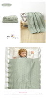 Mantas para Bebe Unisex, Saco de dormir Mensual netural para recién nasido, Saco de dormir para cochecito, Cama, Tapete tejido para niños y niños - details 13
