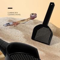 Escobilla Para Arenero Pequeña Con Agujeros Para Gatos Perros Conejos Y Hamsters Escobilla Para Litiario Interiores - details 4