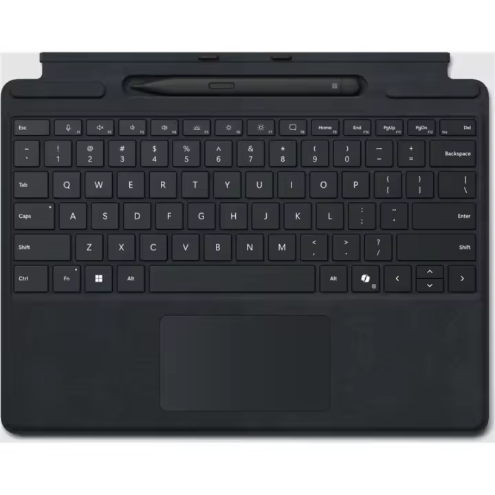 Microsoft Surface Pro 8/9/10 Type Cover Signature Copilot Negro + Slim Pen 2 - 1