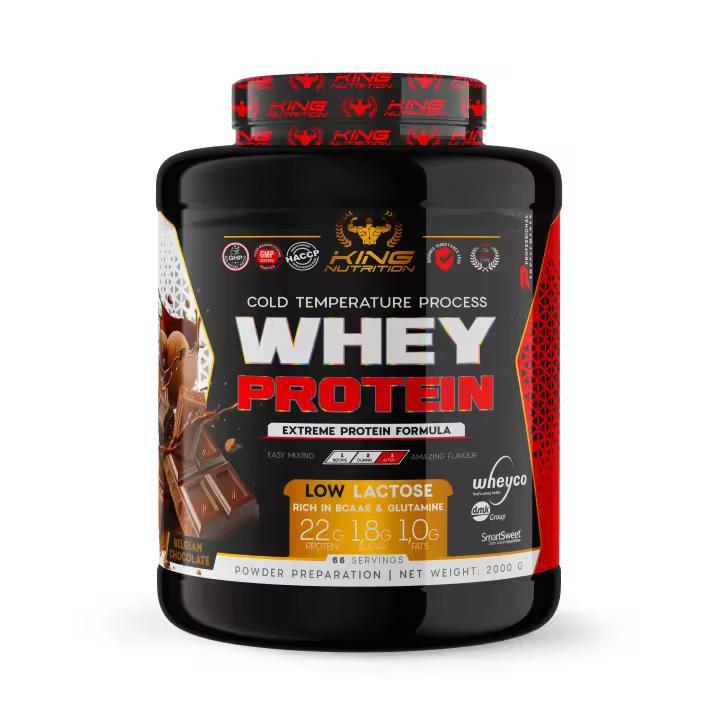 Whey Protein 2kg King Nutrition Proteina Concentrada* - 1