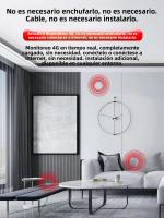 Cámara De Dome HD Wireless WiFi Con Visión Nocturna IR Y Rotación De 360 Grados Cámara Panorámica HD Para Seguridad Doméstica - details 4