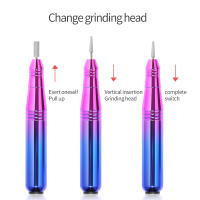 LULAA Máquina De Uñas Eléctrica Conjunto De Herramientas Para Manicura Y Remoción De Polvo De Gel Con Corte De Acero Inoxidable Velocidad Sin Carga De 35000rpm - details 4