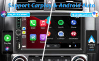 Reproductor De Radio Para Coche Universal 7 Pulgadas Pantalla Táctil 2 Din Con Carplay Android Auto Cámara Trasera Bluetooth USB/AUX - details 1