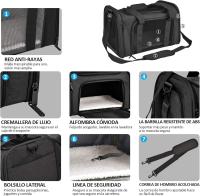 Bolsa,Bolsa Transpirable para Mascotas,Correa de Hombre Ajustable y Colchón - details 2