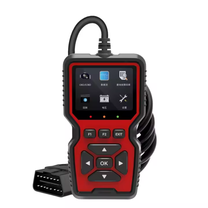 Detector De Fallas De Coche V519 Obd2 Escáner Herramienta De Diagnóstico Del Sistema Del Motor Lectura De Códigos - 1