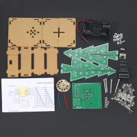 Kit De Aprendizaje Electrónico Para Hacer Una Árbol De Navidad LED DIY 37 Piezas Regalo De Navidad Colorido Y Fácil De Hacer - details 6
